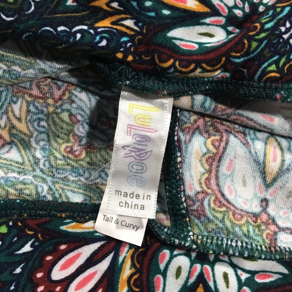 LuLaRoe Leggings TC - Picture 4 of 5